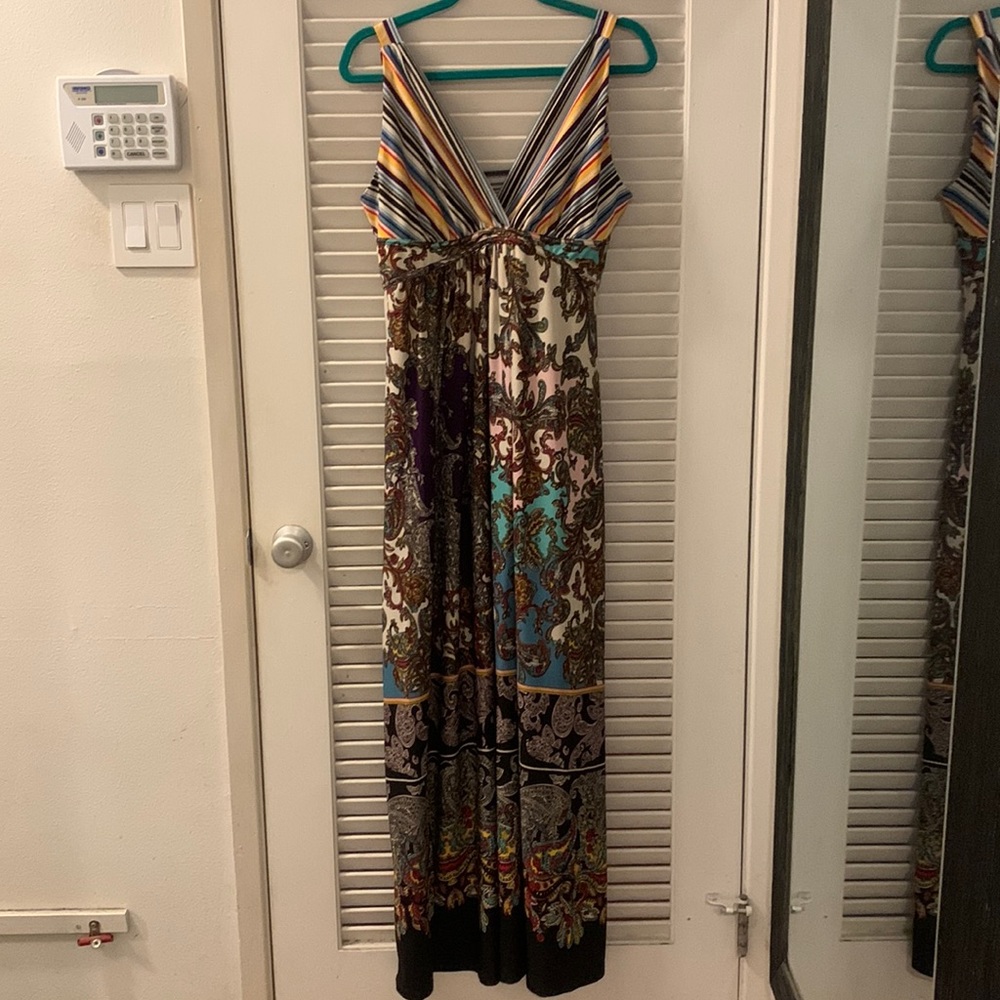 Metaphor maxi dress, size large.
